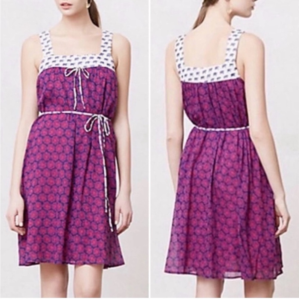 ANTHROPOLOGIE Hei Hei Orissa Dress Medium